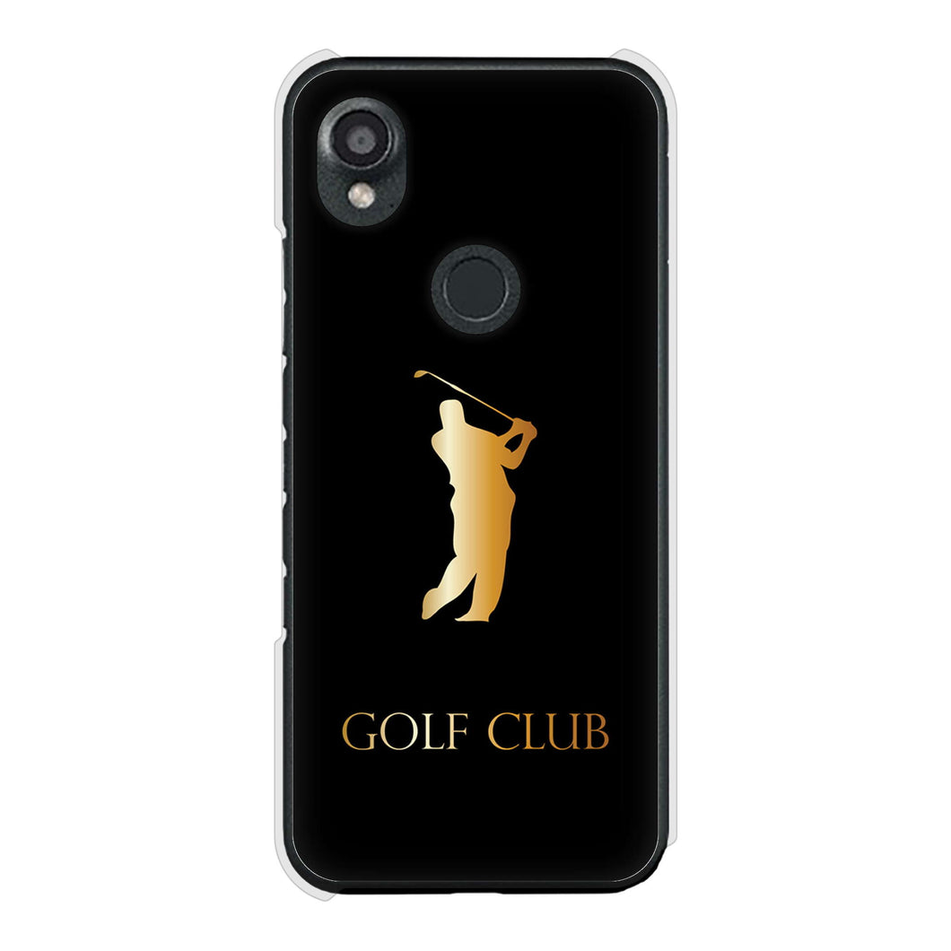 DIGNO SX3 KYG02 au 高画質仕上げ 背面印刷 ハードケース 【610 GOLFCLUB】