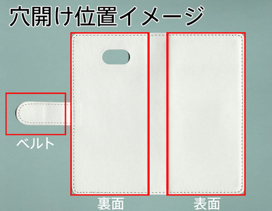 BASIO4 au ダイヤモンドパイソン（本革） 手帳型ケース