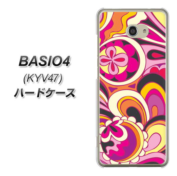 au ベイシオ4 KYV47 高画質仕上げ 背面印刷 ハードケース【586 ブローアップカラー】
