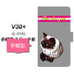 docomo V30+ L-01K 高画質仕上げ プリント手帳型ケース(通常型)【YE946 ヒマラヤン03】