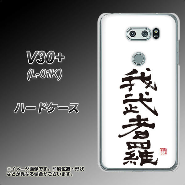 docomo V30+ L-01K 高画質仕上げ 背面印刷 ハードケース【OE843 我武者羅（がむしゃら）】