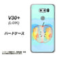docomo V30+ L-01K 高画質仕上げ 背面印刷 ハードケース【YJ181 りんご 水彩181】