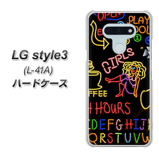docomo LG style3 L-41A 高画質仕上げ 背面印刷 ハードケース【284 カジノ】