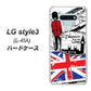docomo LG style3 L-41A 高画質仕上げ 背面印刷 ハードケース【574 ＬＯＮＤＯＮ】