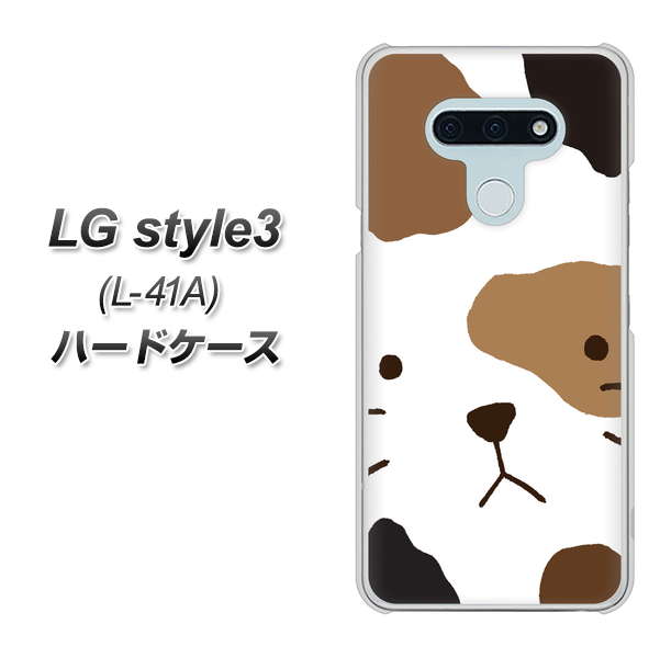 docomo LG style3 L-41A 高画質仕上げ 背面印刷 ハードケース【IA801 みけ】