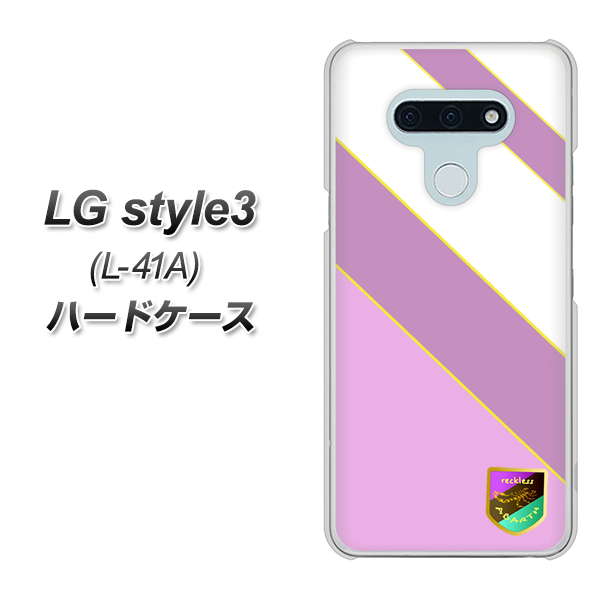 docomo LG style3 L-41A 高画質仕上げ 背面印刷 ハードケース【YC939 アバルト10】