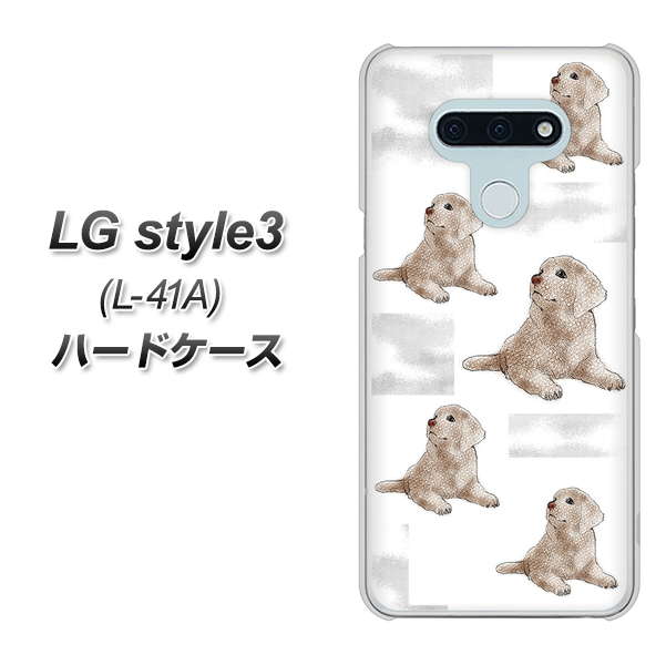 docomo LG style3 L-41A 高画質仕上げ 背面印刷 ハードケース【YD823 ラブラドールレトリバー04】