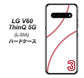 docomo LG V60 ThinQ 5G L-51A 高画質仕上げ 背面印刷 ハードケース【IB923  baseball_ボール】