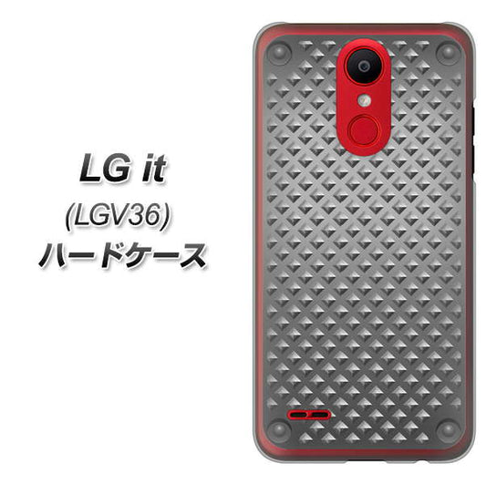 au エルジー イット LGV36 高画質仕上げ 背面印刷 ハードケース【570 スタックボード】