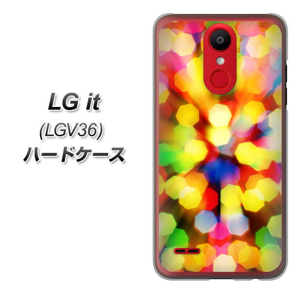 au エルジー イット LGV36 高画質仕上げ 背面印刷 ハードケース【VA874 未来へのワープ】