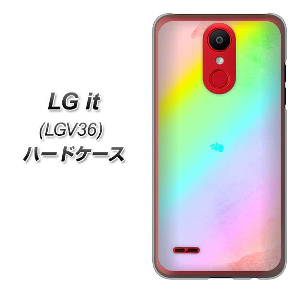 au エルジー イット LGV36 高画質仕上げ 背面印刷 ハードケース【YJ287 デザイン】