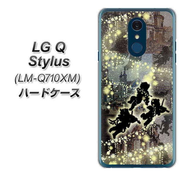 LG Q Stylus LM-Q710XM 高画質仕上げ 背面印刷 ハードケース【253 天使の音楽隊】