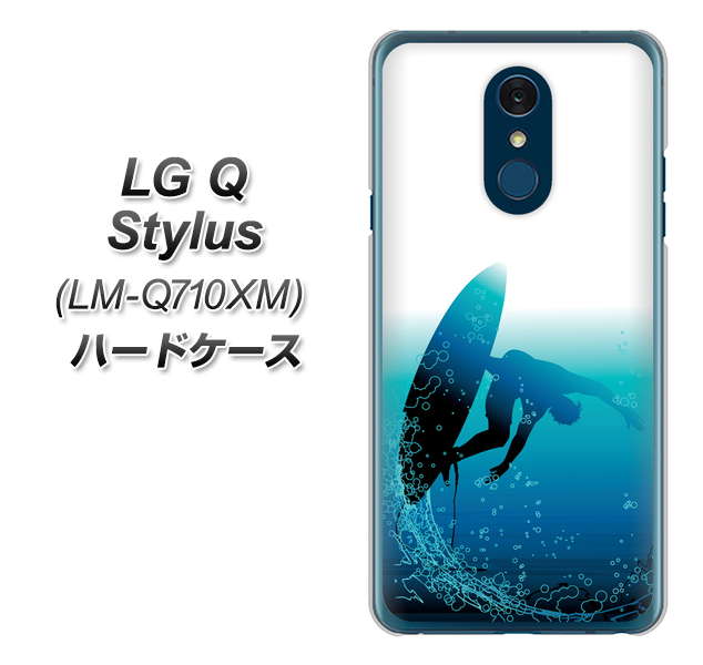 LG Q Stylus LM-Q710XM 高画質仕上げ 背面印刷 ハードケース【416 カットバック】
