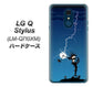 LG Q Stylus LM-Q710XM 高画質仕上げ 背面印刷 ハードケース【417 ゴルファーの苦難】