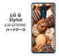 LG Q Stylus LM-Q710XM 高画質仕上げ 背面印刷 ハードケース【442 クッキー mix】