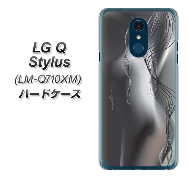 LG Q Stylus LM-Q710XM 高画質仕上げ 背面印刷 ハードケース【566 ボディウォール】