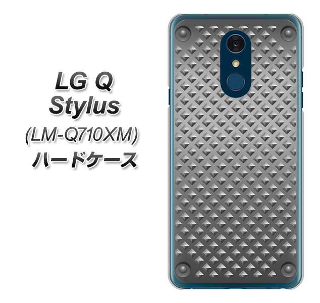 LG Q Stylus LM-Q710XM 高画質仕上げ 背面印刷 ハードケース【570 スタックボード】