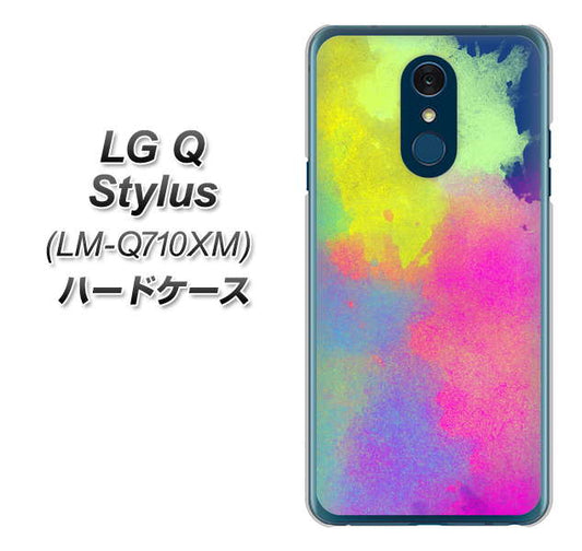 LG Q Stylus LM-Q710XM 高画質仕上げ 背面印刷 ハードケース【YJ294 デザイン色彩】