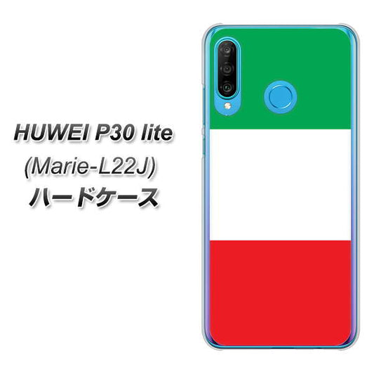 simフリー HUAWEI（ファーウェイ） P30 lite Marie-L22J 高画質仕上げ 背面印刷 ハードケース【676 イタリア】