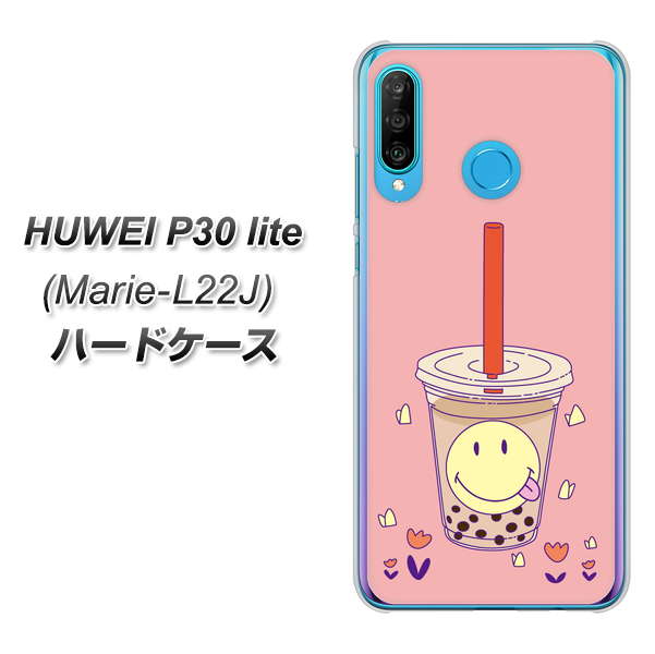 simフリー HUAWEI（ファーウェイ） P30 lite Marie-L22J 高画質仕上げ 背面印刷 ハードケース【MA903 タピオカ】