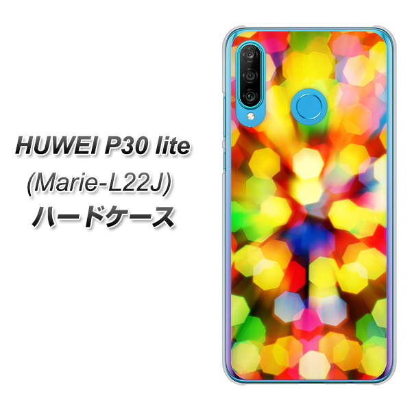 simフリー HUAWEI（ファーウェイ） P30 lite Marie-L22J 高画質仕上げ 背面印刷 ハードケース【VA874 未来へのワープ】