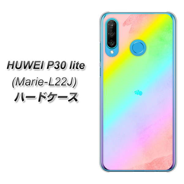 simフリー HUAWEI（ファーウェイ） P30 lite Marie-L22J 高画質仕上げ 背面印刷 ハードケース【YJ287 デザイン】