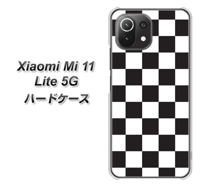 Xiaomi（シャオミ）Mi 11 Lite 5G 高画質仕上げ 背面印刷 ハードケース【151 フラッグチェック】