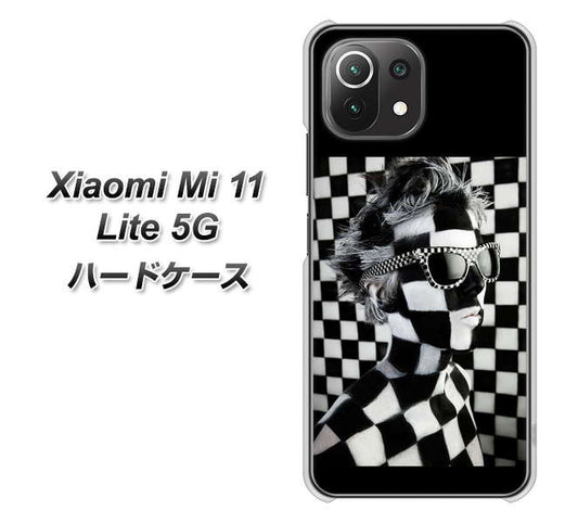 Xiaomi（シャオミ）Mi 11 Lite 5G 高画質仕上げ 背面印刷 ハードケース【357 bk&wh】