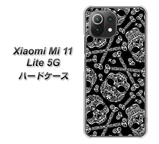 Xiaomi（シャオミ）Mi 11 Lite 5G 高画質仕上げ 背面印刷 ハードケース【363 ドクロの刺青】