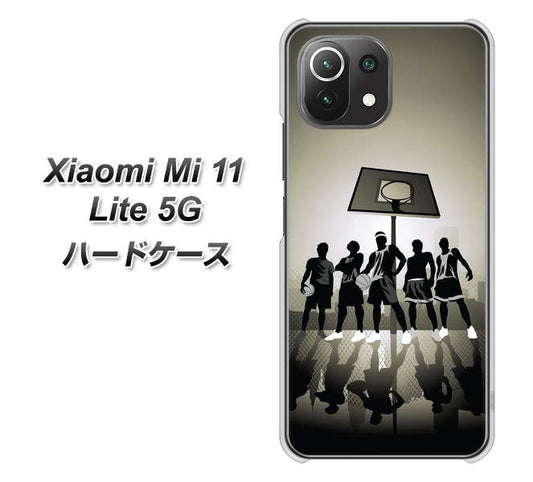 Xiaomi（シャオミ）Mi 11 Lite 5G 高画質仕上げ 背面印刷 ハードケース【389 クールバスケ】