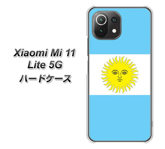 Xiaomi（シャオミ）Mi 11 Lite 5G 高画質仕上げ 背面印刷 ハードケース【666 アルゼンチン】