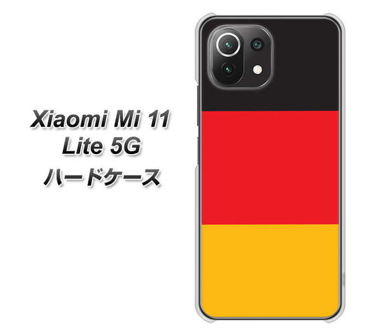 Xiaomi（シャオミ）Mi 11 Lite 5G 高画質仕上げ 背面印刷 ハードケース【675 ドイツ】