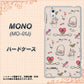 docomo MONO MO-01J 高画質仕上げ 背面印刷 ハードケース【705 うさぎとバッグ】