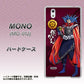 docomo MONO MO-01J 高画質仕上げ 背面印刷 ハードケース【AB808 織田信長 イラストと家紋】