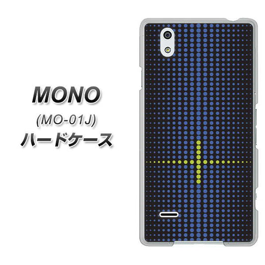 docomo MONO MO-01J 高画質仕上げ 背面印刷 ハードケース【IB907  グラデーションドット】