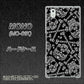 docomo MONO MO-01K 高画質仕上げ 背面印刷 ハードケース【363 ドクロの刺青】