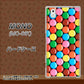 docomo MONO MO-01K 高画質仕上げ 背面印刷 ハードケース【448 マーブルチョコ】