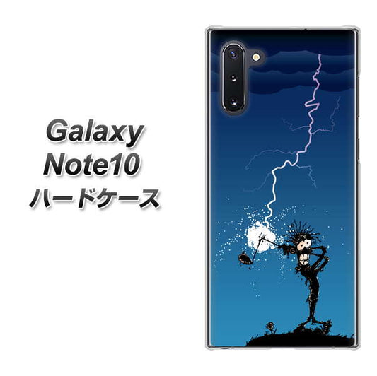 ギャラクシー Note10 高画質仕上げ 背面印刷 ハードケース【417 ゴルファーの苦難】