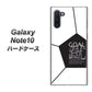 ギャラクシー Note10 高画質仕上げ 背面印刷 ハードケース【IB921 サッカーボール】