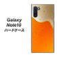 ギャラクシー Note10 高画質仕上げ 背面印刷 ハードケース【VA855 ジョッキ生(ビール)】