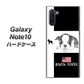 ギャラクシー Note10 高画質仕上げ 背面印刷 ハードケース【YD854 ボストンテリア05】
