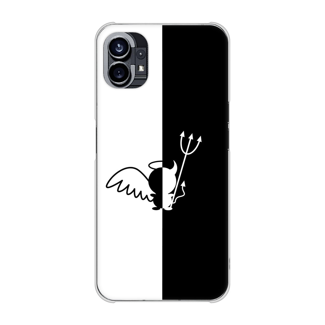 Nothing Phone(1) 高画質仕上げ 背面印刷 ハードケース【027 ハーフデビット】