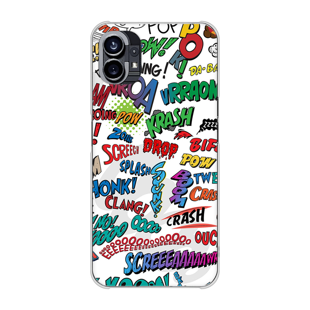 Nothing Phone(1) 高画質仕上げ 背面印刷 ハードケース【271 アメリカン キャッチコピー】