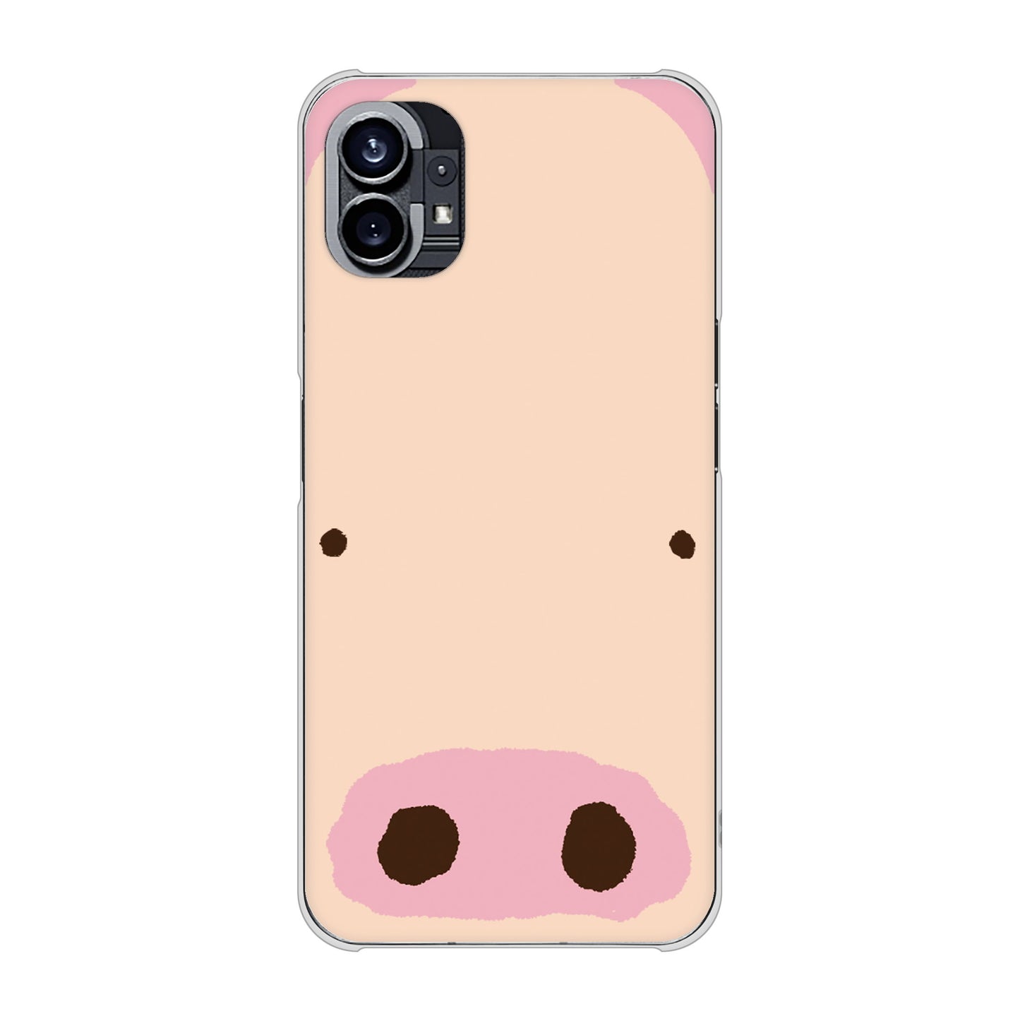 Nothing Phone(1) 高画質仕上げ 背面印刷 ハードケース【353 ぶた】