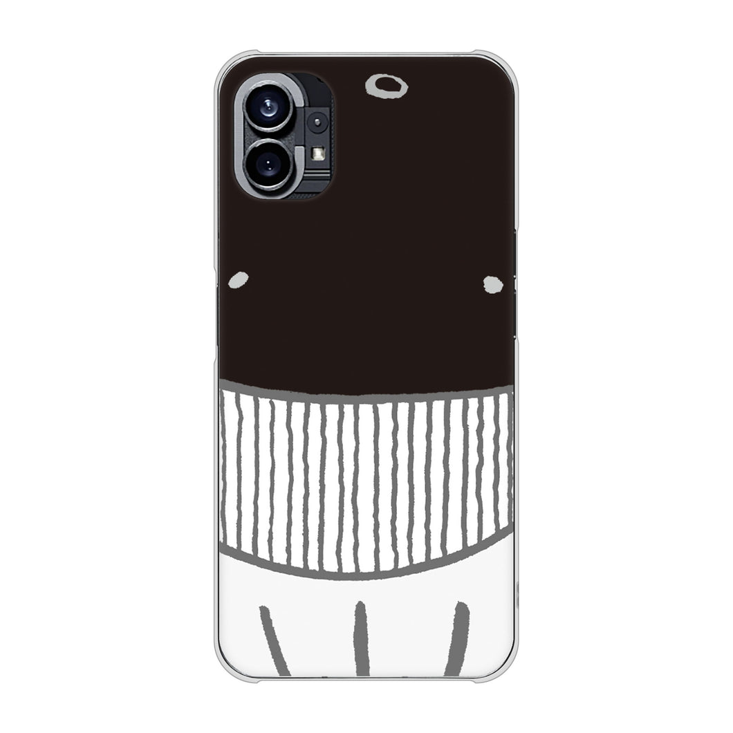Nothing Phone(1) 高画質仕上げ 背面印刷 ハードケース【355 くじら】