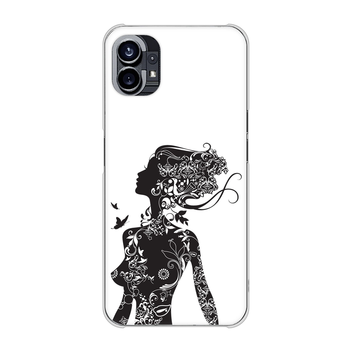Nothing Phone(1) 高画質仕上げ 背面印刷 ハードケース【384 ボディアート】