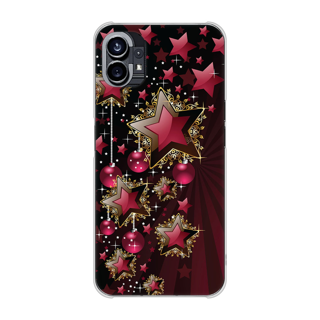 Nothing Phone(1) 高画質仕上げ 背面印刷 ハードケース【434 星の壁】