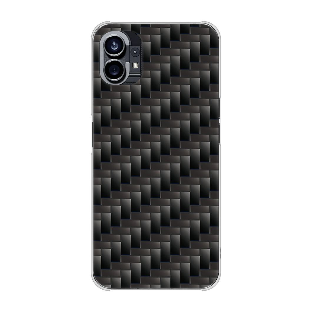 Nothing Phone(1) 高画質仕上げ 背面印刷 ハードケース【461 カーボン】