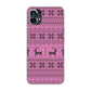 Nothing Phone(1) 高画質仕上げ 背面印刷 ハードケース【543 シンプル絵パープル】