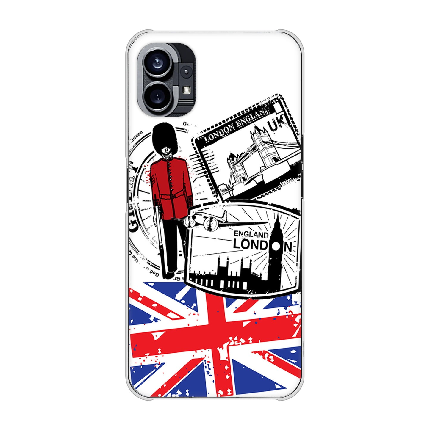Nothing Phone(1) 高画質仕上げ 背面印刷 ハードケース【574 ＬＯＮＤＯＮ】